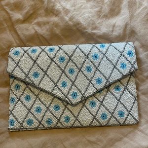 La Regale beaded clutch